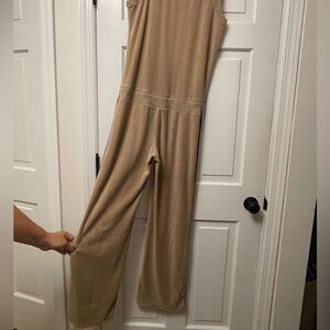 Elegant Tan Jumpsuit